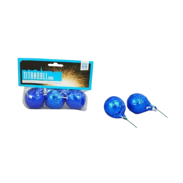 Titanball groß Argento/Funke